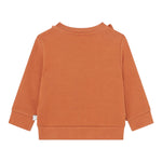 STELLA McCARTNEY felpa chiusa girocollo tinta unita con stampa Marrone per Bambino TV4550J MARRONE STELLA McCARTNEY 
