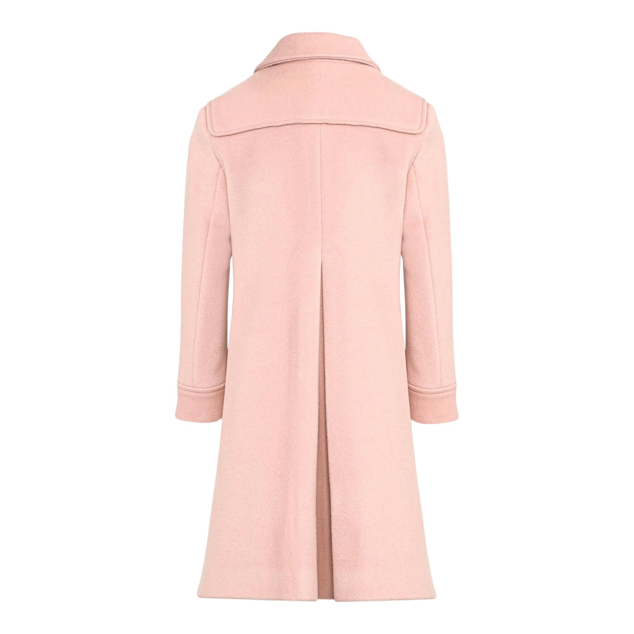 ETRO cappotto tinta unita con bottoni in contrasto Rosa per Bambina GV2A20 ROSA ETRO 
