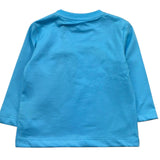 John Richmond Shirt Girocollo Tinta Unita con Stampa per Neonato RIP26130TS AZZURRO JOHN RICHMOND 