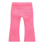 GUESS pantalone tinta unita modello a zampa con girovita regolabile Fuxia per Bambina K4YB00WE620 FUXIA GUESS 