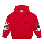 Iceberg Felpa Tinta Unita con Cappuccio E Stampa per Bambino MFICE5105JX ROSSO ICEBERG 