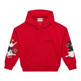 Iceberg Felpa Tinta Unita con Cappuccio E Stampa per Bambino MFICE5105JX ROSSO ICEBERG 