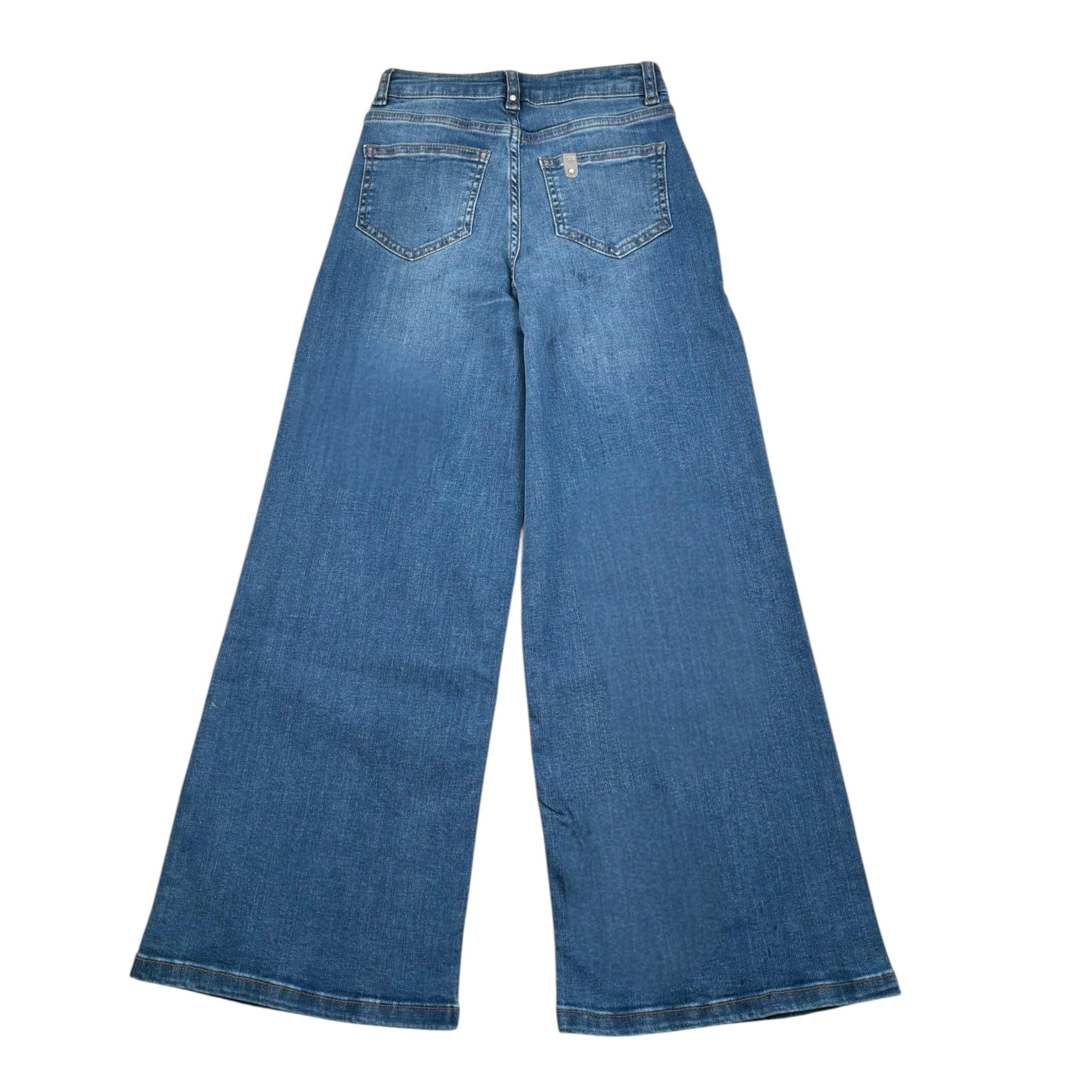 Liu Jo Jeans Tinta Unita Modello Palazzo per Bambina GA5086 BLU LIU JO 