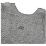 Liu Jo T-Shirt Girocollo Tinta Unita per Bambina GA5127 ARGENTO LIU JO 