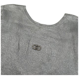 Liu Jo T-Shirt Girocollo Tinta Unita per Bambina GA5127 ARGENTO LIU JO 