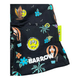 Barrow Kids Bermuda In Tuta Tinta Unita Con Elastico In Vita Nero Per Bambino