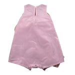 A' La Page Pagliaccetto Tinta Unita con Fiocco per Neonata AL21 ROSA A' LA PAGE 