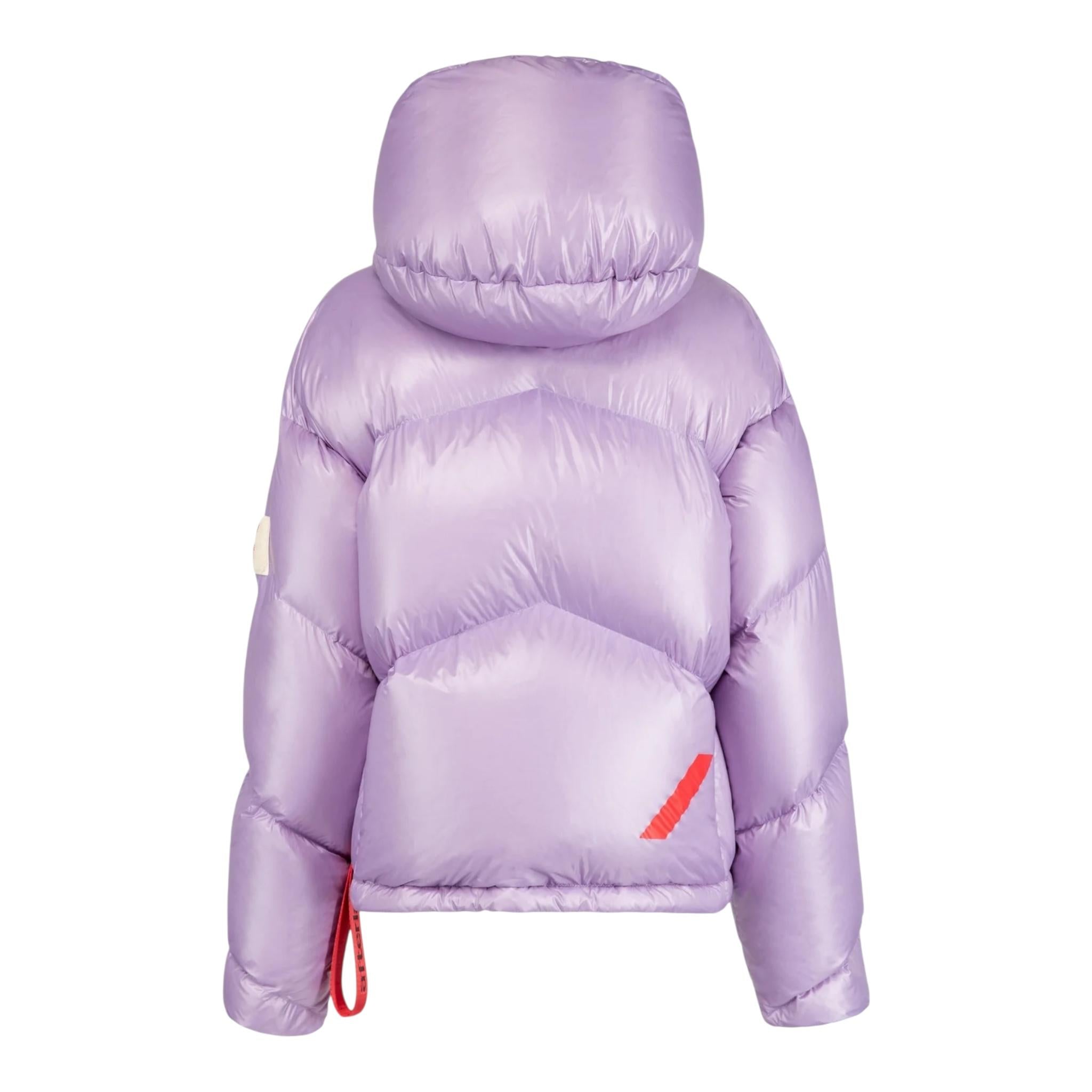 AFTER LABEL giubbino tinta unita con cappuccio Lilla per Bambina 3441O0005 LILLA AFTER LABEL 