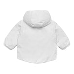 K-WAY giubbino reversibile con zip e cappuccio bicolore Bianco/beige per Neonata K7132PW BIANCO/BEIGE K-WAY 