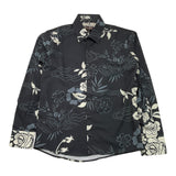 STAY STREET camicia tinta unita con stampa rose Nero per Bambino CB905 NERO STAY STREET 