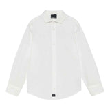Fay Camicia Tinta Unita Manica Lunga per Neonato FW5Q20XN BIANCO FAY 