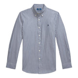 Ralph Lauren Camicia Tinta Unita con Fantasia A Righe per Bambino 323862260002 BIANCO/BLU RALPH LAUREN 