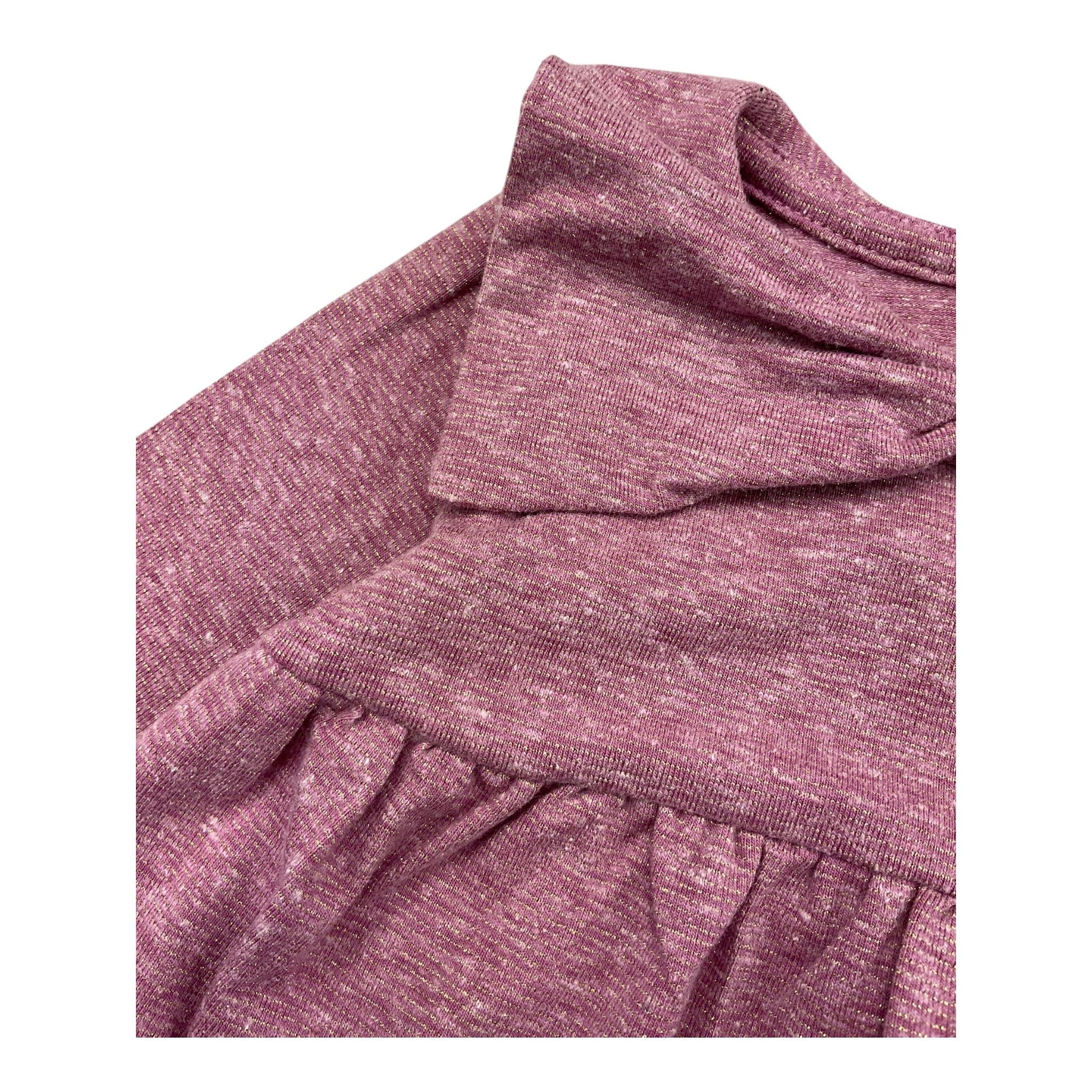 NAME.IT abito manica lunga tinta unita con colletto Rosa per Neonata 13236106 ROSA NAME.IT 