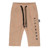 JOHN RICHMOND pantalone tinta unita con stampa e elastico in vita Sabbia per Neonato RIA24049PA SABBIA JOHN RICHMOND 