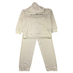 JOHN RICHMOND completo 2 pezzi felpa-pantalone tinta unita Panna per Bambino RBA25007CF PANNA JOHN RICHMOND 