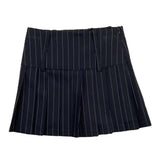 Gaelle Gonna Tinta Unita Modello Tennis Blu Per Bambina