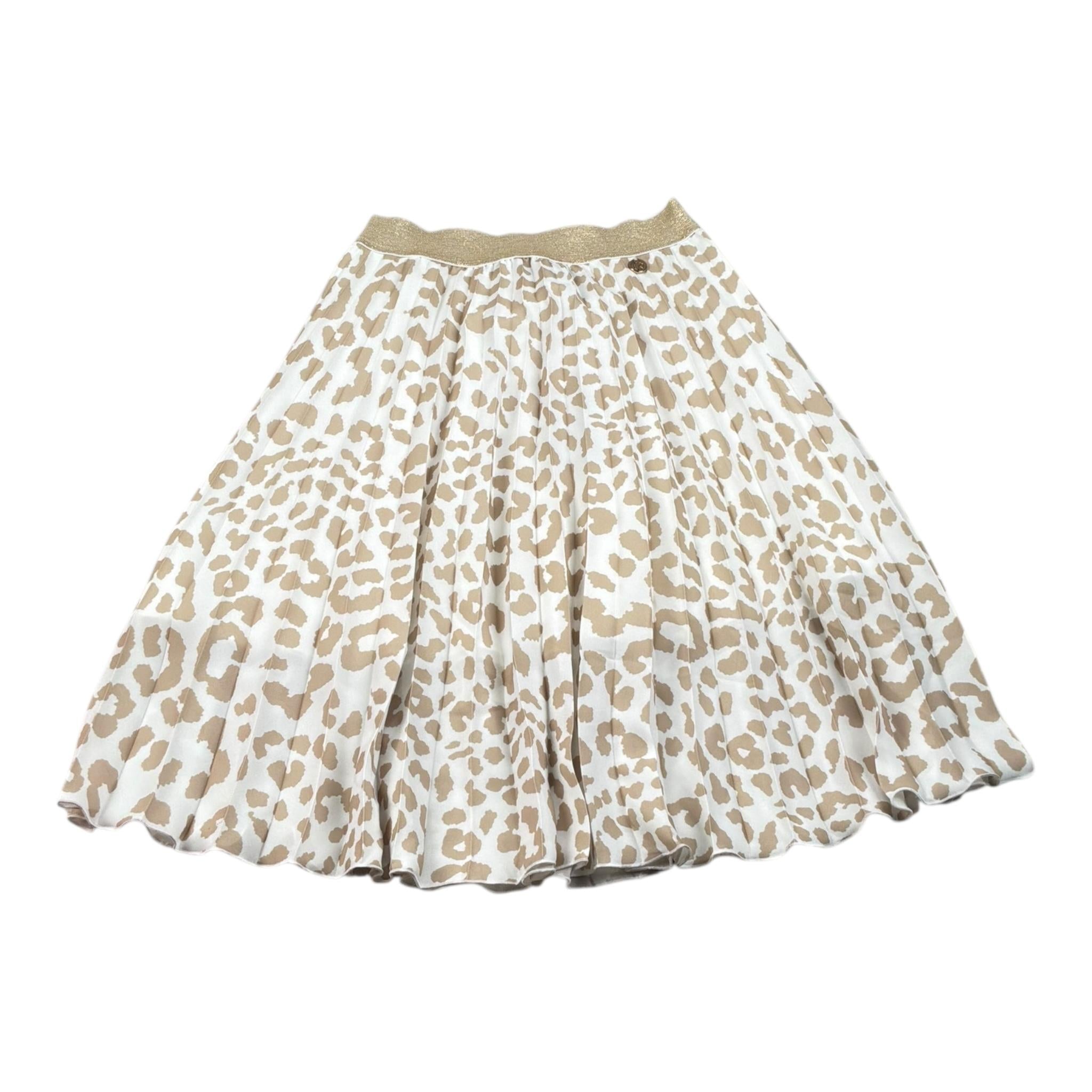 Relish Gonna Tinta Unita con Stampa Maculata per Bambina 18683 BIANCO RELISH 