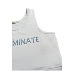 Hinnominate Top Tinta Unita con Stampa per Bambina 3646TY00281X BIANCO HINNOMINATE 
