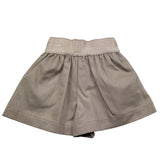 Trussardi Short Tinta Unita con Elastico In Vita per Neonata TIP26117SH BEIGE TRUSSARDI 