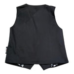 Just Cavalli Gilet Tinta Unita con Interno Stampa Fantasia per Bambino JBP26051GT NERO JUST CAVALLI 