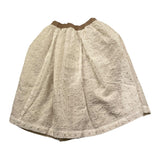 Zhoe & Tobiah Gonna Tinta Unita con Elastico In Vita per Bambina LYB3F PANNA ZHOE & TOBIAH 