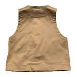 Trussardi Gilet Tinta Unita con Logo per Neonato TIP26041GT CAMMELLO TRUSSARDI 