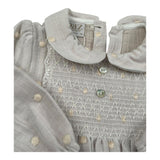 Paz Rodriguez Pagliaccetto Manica Lunga Tinta Unita per Neonata 00515092 BIEGE PAZ RODRIGUEZ 