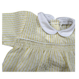 Coccode Pagliaccetto Fantasia A Righe Bicolore per Neonato C55147 BIANCO/GIALLO COCCODE 