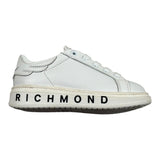 John Richmond Sneakers Tinta Unita con Stampa Logo per Bambino 22801 BIANCO JOHN RICHMOND 