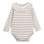 PLAY UP body tinta unita con fantasia a righe Panna per Neonata PA022AP11201 PANNA PLAY UP 