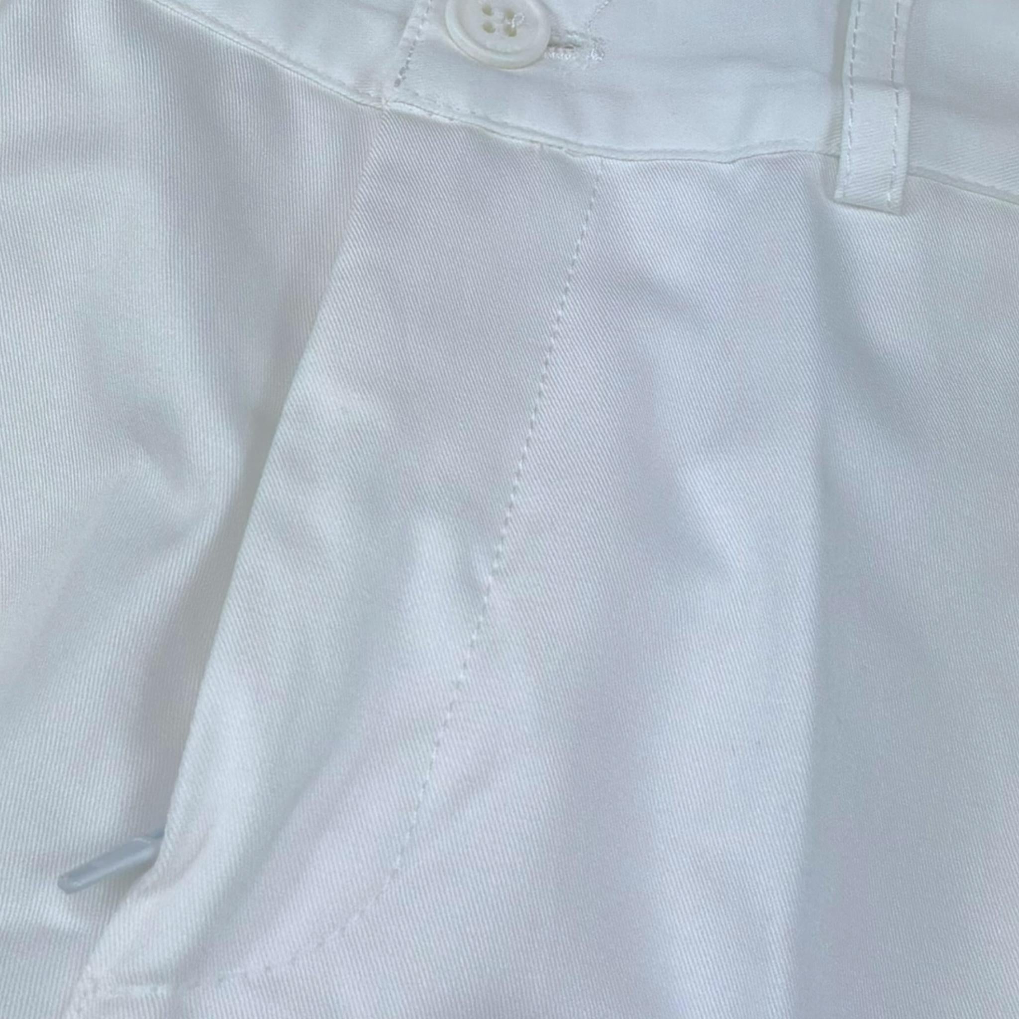Sun68 Pantalone Tinta Unita con Tasche America per Bambino CPP35304 BIANCO SUN68 