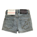 Cesare Paciotti Bermuda In Denim Tinta Unita per Neonato BMP5161B AZZURRO CESARE PACIOTTI 