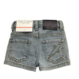 Cesare Paciotti Bermuda In Denim Tinta Unita per Neonato BMP5161B AZZURRO CESARE PACIOTTI 