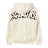 DISCLAIMER felpa tinta unita con cappuccio e stampa Panna per Bambino 24IDK58200 PANNA DISCLAIMER 