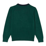 SAINT BARTH maglia girocollo tinta unita con stampa Verde per Bambino SNOPYY VERDE SAINT BARTH 