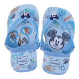 Havaianas Infradito Tinta Unita Con Fantasia Topolino Azzurro Per Bambino