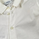 Aletta Camicia Tinta Unita Modello Body per Neonato M22050 BIANCO ALETTA 