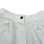 New Collection Short tinta unita con Elastico In Vita Bianco per Bambina MY1517 BIANCO NEW COLLECTION 