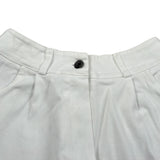 New Collection Short tinta unita con Elastico In Vita Bianco per Bambina MY1517 BIANCO NEW COLLECTION 