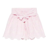 U+È Gonna Tinta Unita Traforata per Neonata UE1782 ROSA U+è 