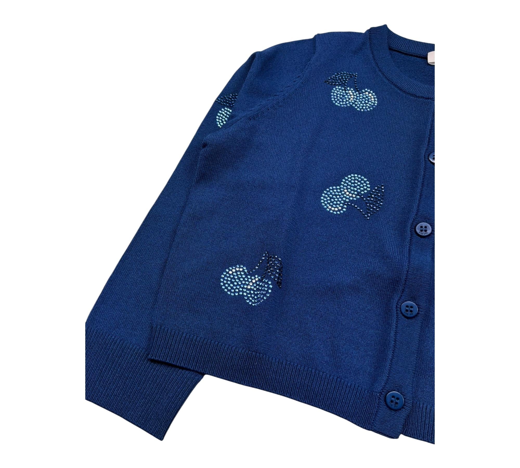 Liu Jo Caridan Tinta Unita con Brillantini per Neonata KA5052N BLU LIU JO 