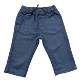 Trussardi Jeans Tinta Unita con Elastico In Vita per Neonato TIP26076JE BLU TRUSSARDI 