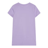 Stella Mccartney Abito Girocollo Tinta Unita con Stella per Bambina TW1C21 LILLA STELLA McCARTNEY 