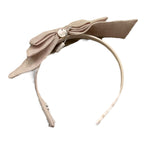 Barcellino Cerchietto Tinta Unita con Fiocco per Bambina 110124 ROSA BARCELLINO 