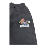 MOUSSE pantalone modello tuta tinta unita con stampa Nero per Bambino TURBORACEP NERO MOUSSE 
