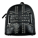 John Richmond Zaino Tinta Unita con Applicazioni per Bambina RGP26226ZA NERO JOHN RICHMOND 