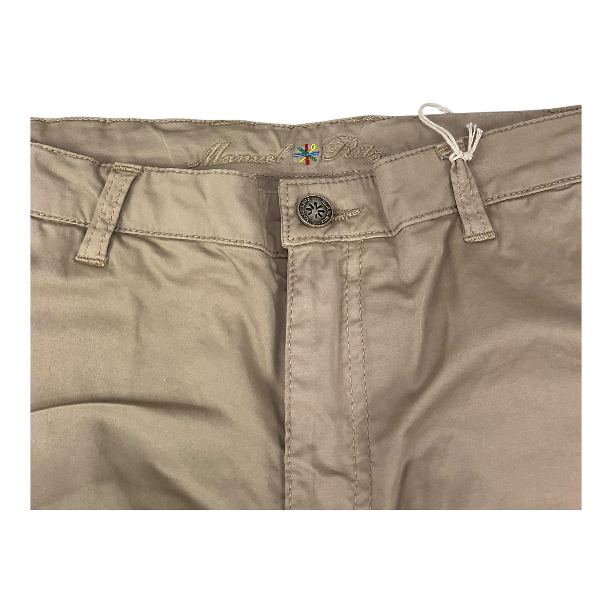 Manuel Ritz Pantalone Tinta Unita con Girovita Regolabile per Bambino MR1001 BEIGE MANUEL RITZ 