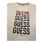 GUESS shirt girocollo tinta unita cn stampe Bianco per Bambino L2BI11I32Z11 BIANCO GUESS 