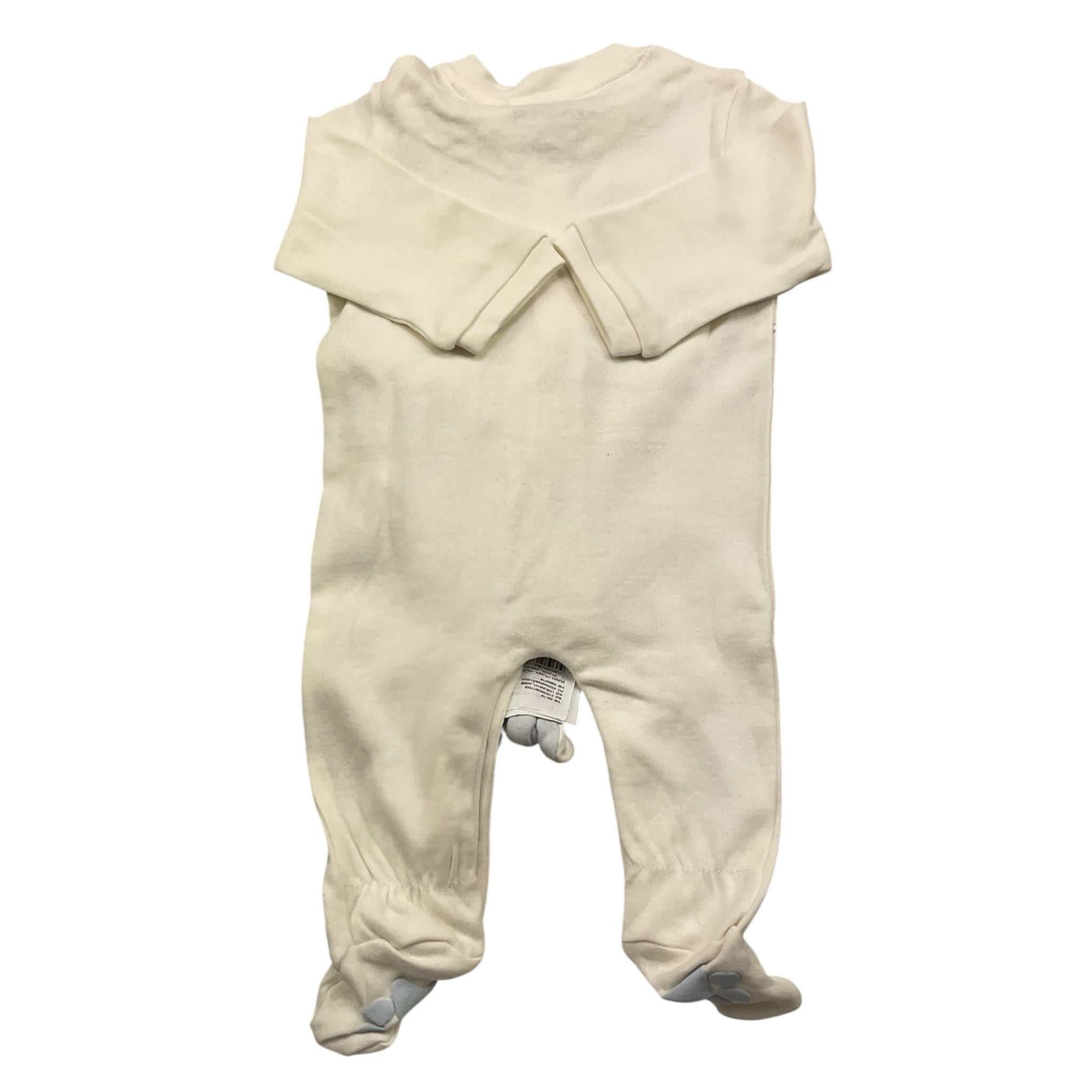 LOSAN set tutina manica lunga tinta unita con fazzoletto Bianco per Neonato 51029633017002 BIANCO LOSAN 