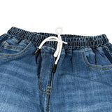 Refrigiwear Jeans Tinta Unita con Elastic In Vita per Bambina RWG606 BLU REFRIGIWEAR 